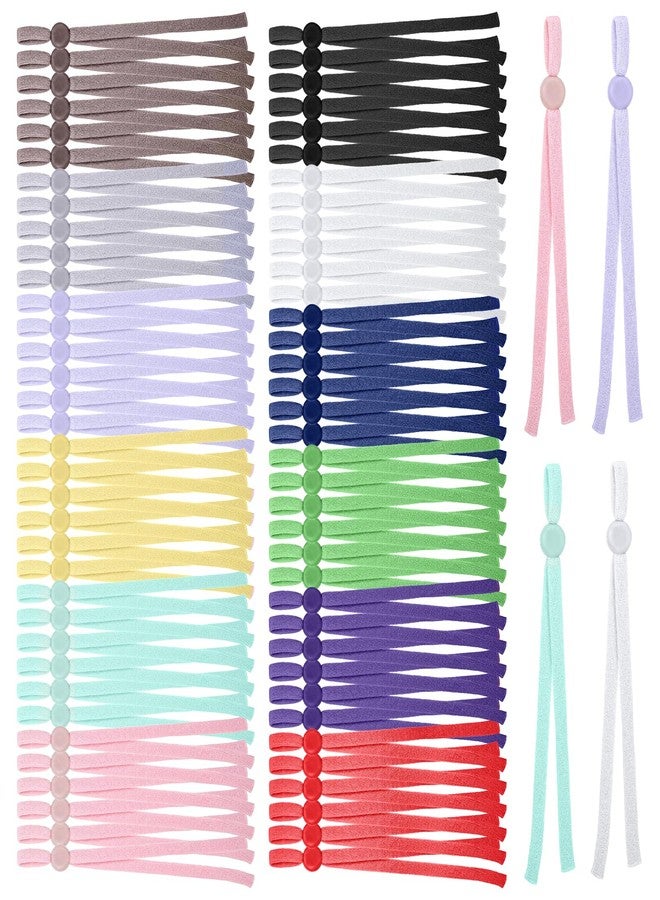 Aysatogc 60PCS Stretchy Whelping Collars for Litter, Elastic Puppy Litter Collars Colored Whelping Identification Bands Adjustable Identification Loops for Newborn Puppies and Kittens 12 Colors (Small-3 Inch) - Image 1
